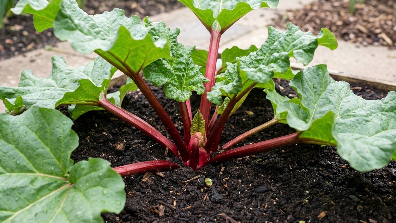 Les jardiniers expérimentés ne posent jamais de seau sur leur rhubarbe en avril : la raison se voit deux saisons plus tard