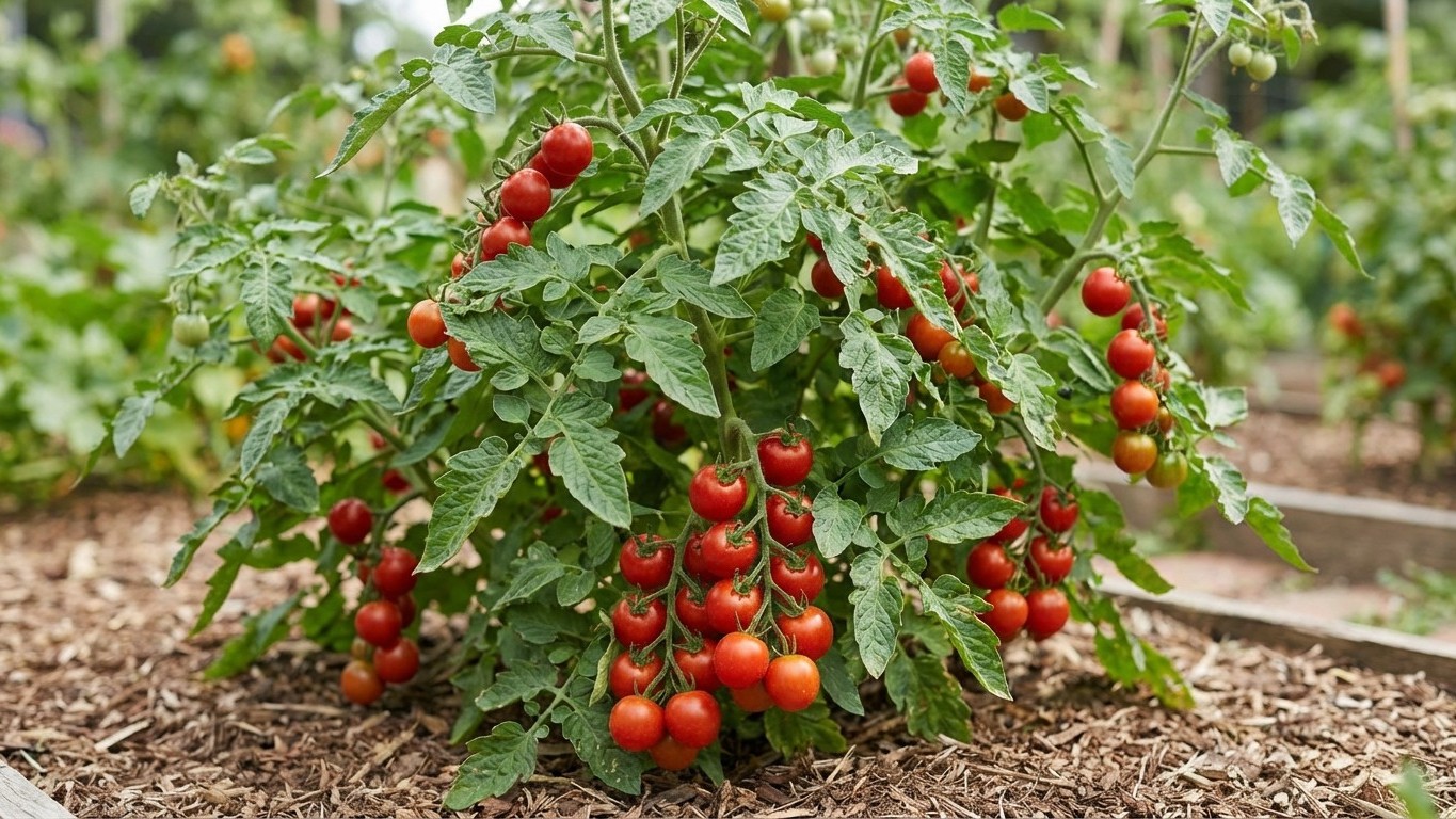 Les maraîchers ne coupent jamais ce rameau sur leurs tomates cerises : il double la récolte