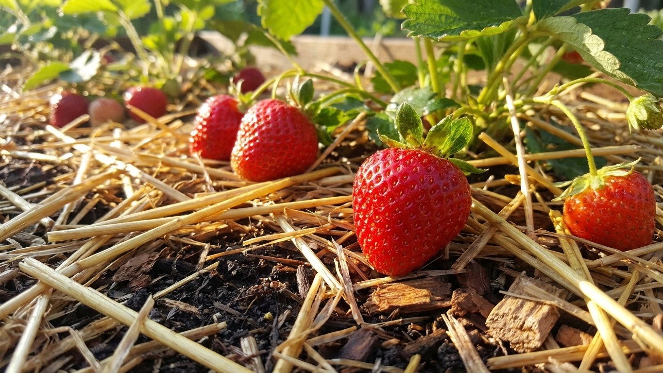 « Mes fraises pourrissaient au contact du sol » : ce paillage des maraîchers a tout changé dès la première récolte