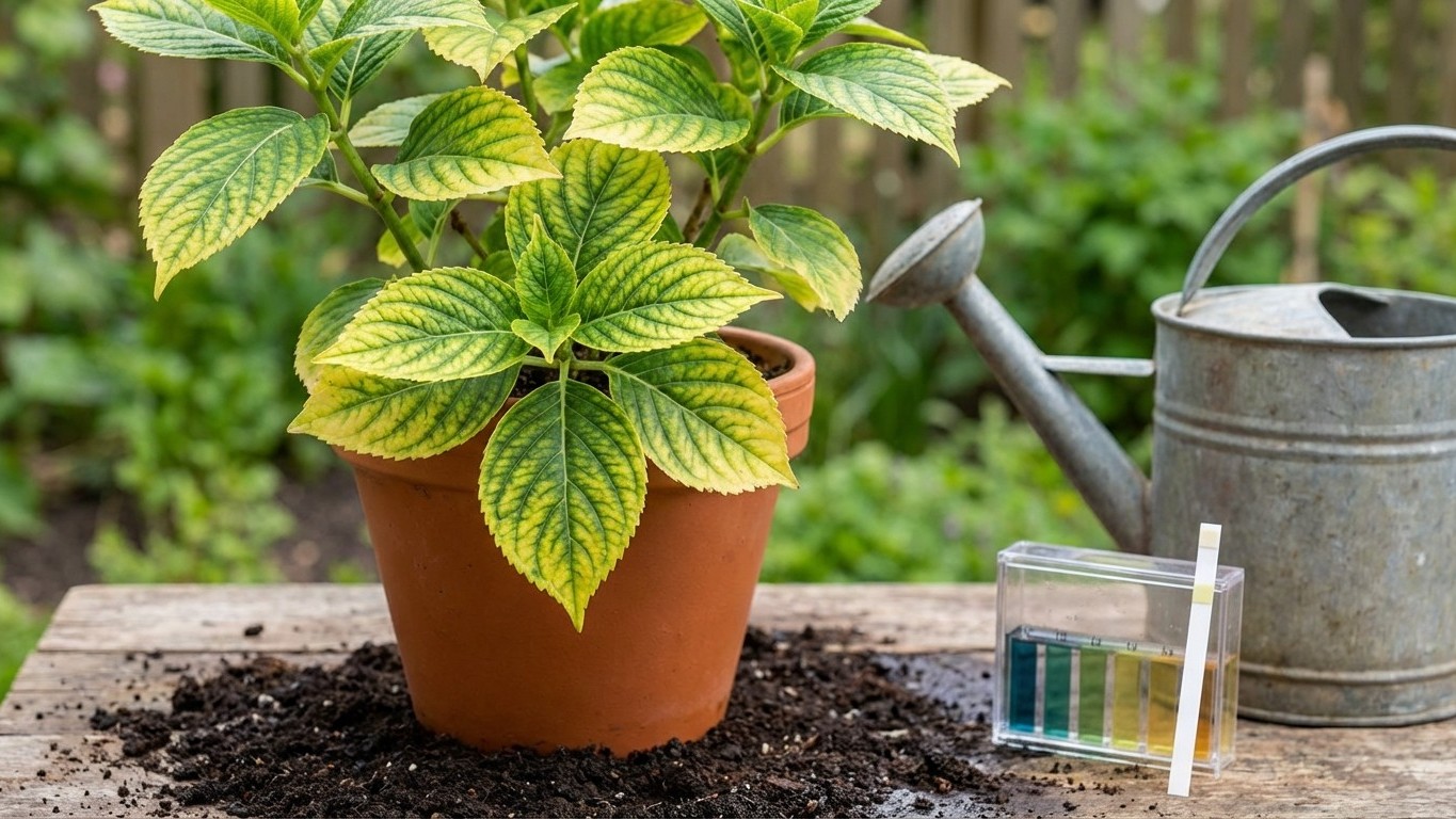 « Mes hortensias devenaient ternes chaque année » : le coupable sortait directement de mon robinet