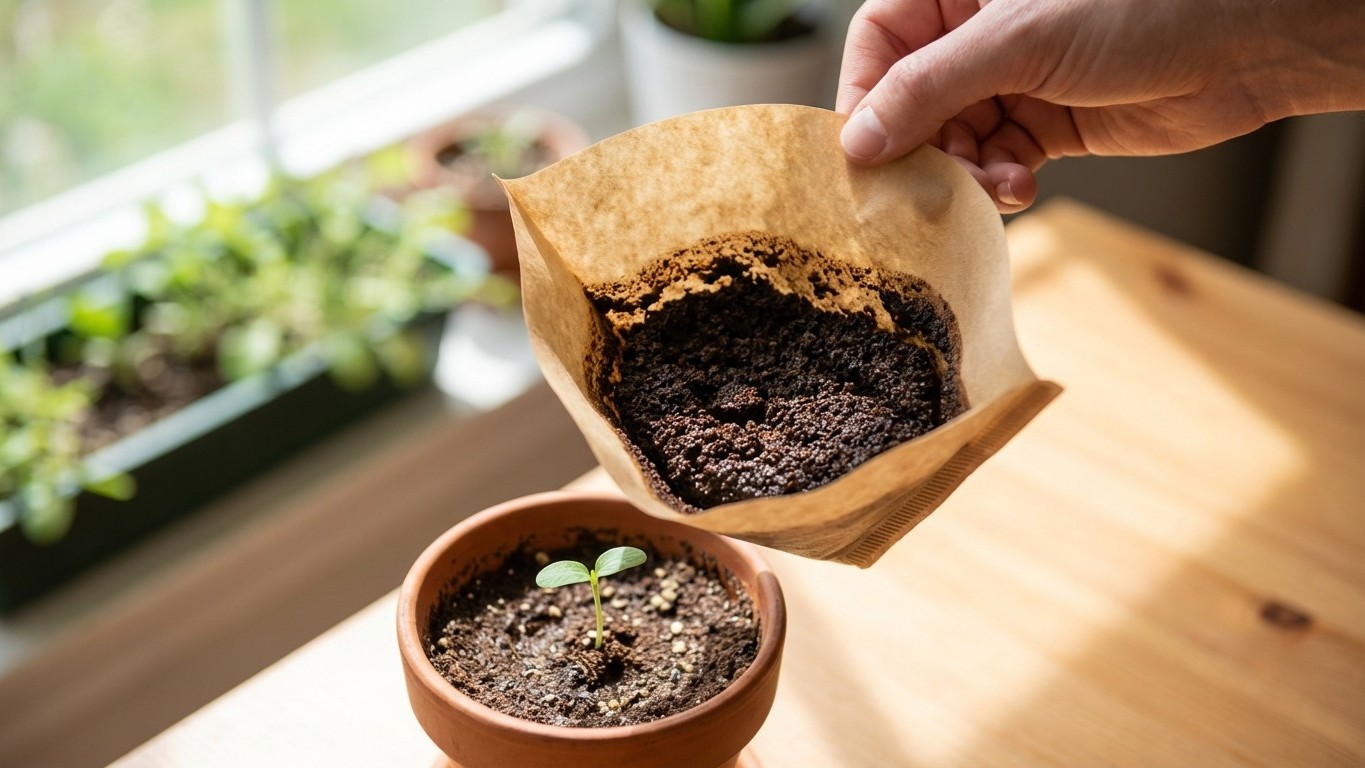 « Mes semis sont morts en trois jours » : le geste d'avril avec le marc de café que tout le monde fait sans vérifier