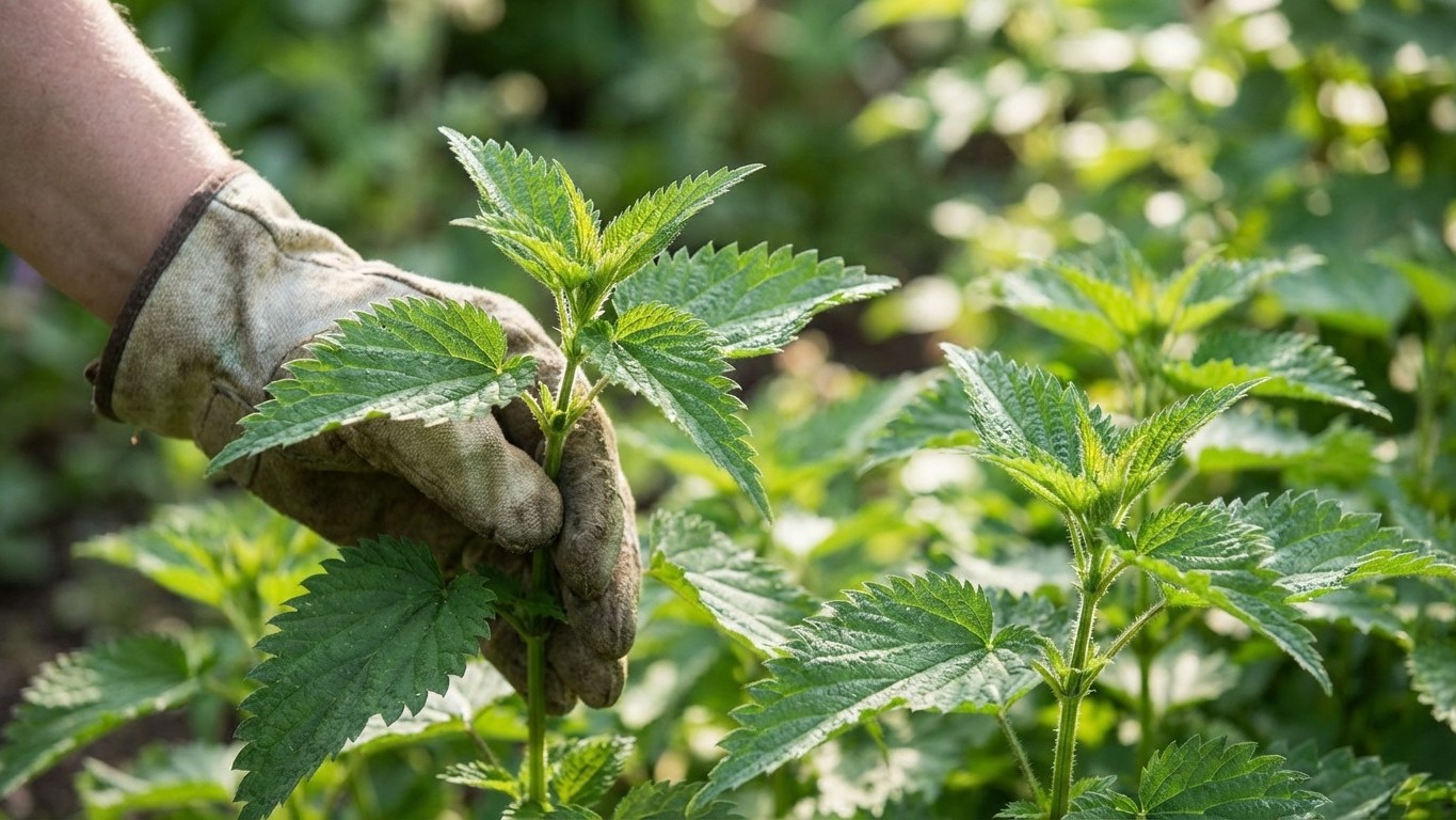 Mon compost ne chauffait plus du tout, jusqu'à ce qu'un voisin maraîcher me dise d'y glisser cette mauvaise herbe