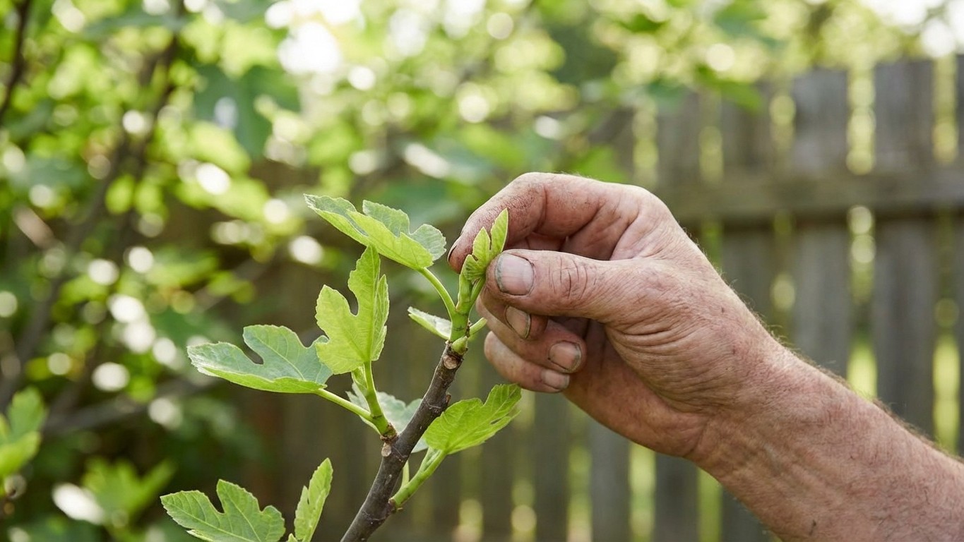 Mon figuier ne donnait aucune figue depuis 3 ans : un voisin a pincé un rameau devant moi et j'ai compris mon erreur