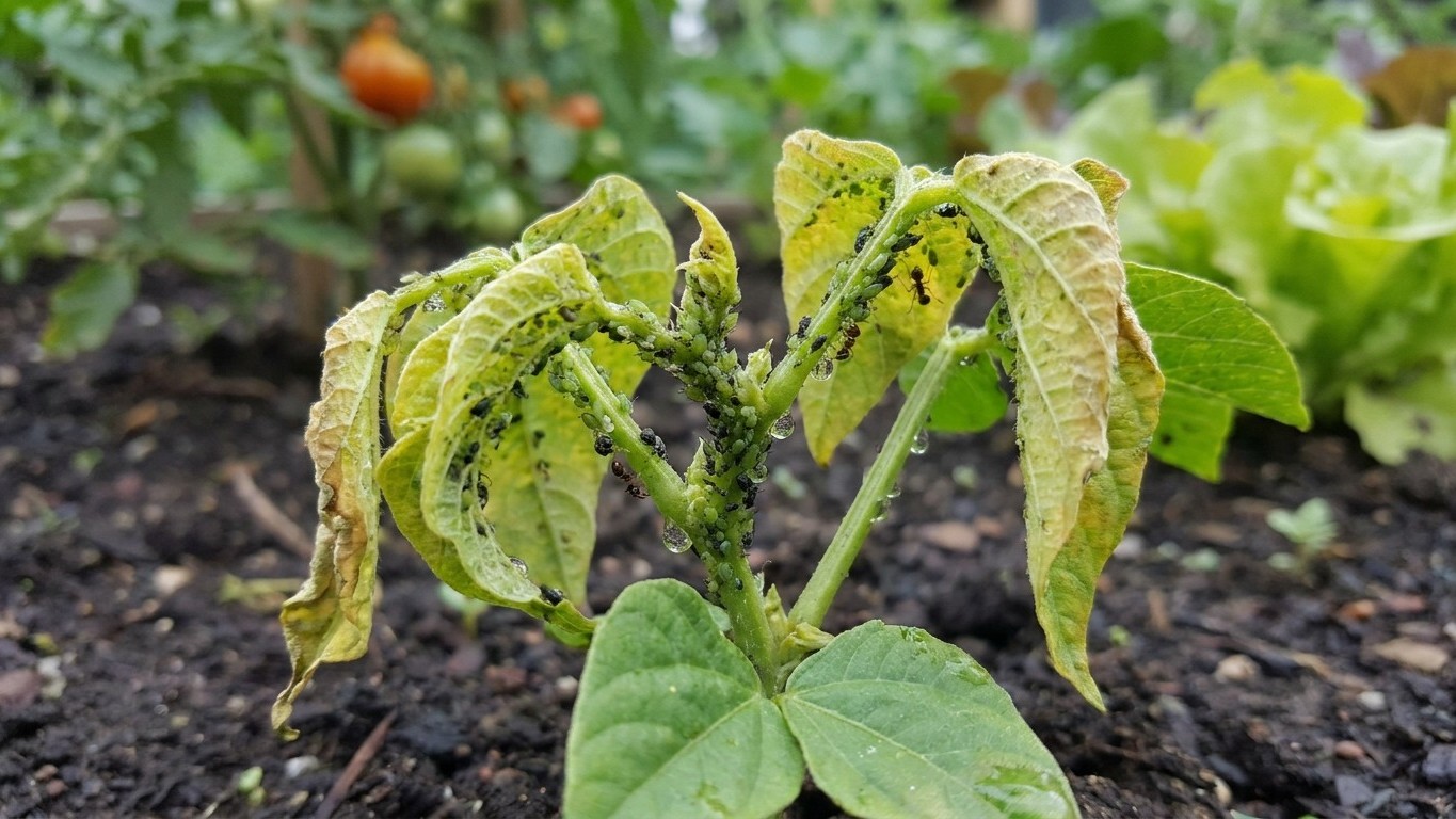 Pucerons au potager : traitement naturel pour en venir à bout sans pesticides