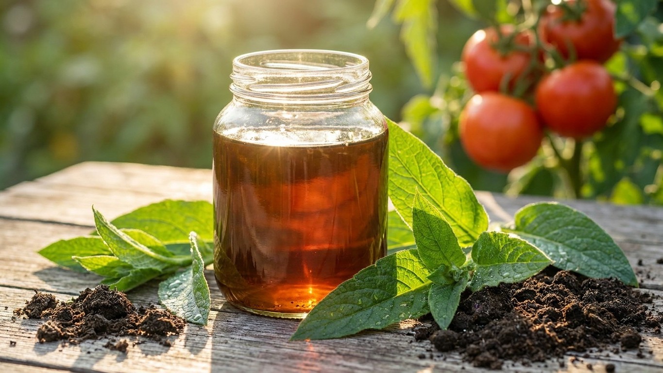 Purin de consoude pour potager : le stimulant naturel que vos tomates adorent