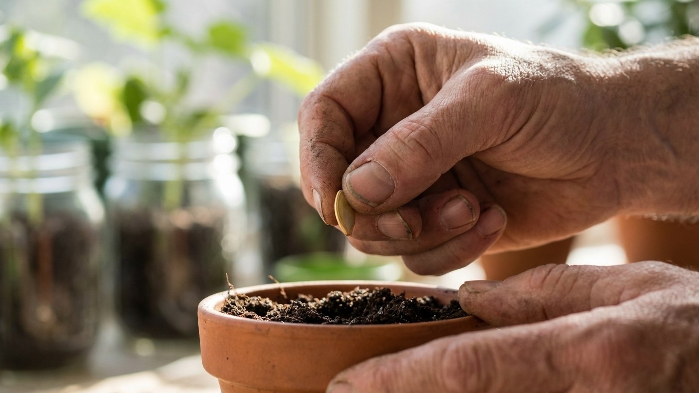 Ses courgettes font le double des miennes chaque été : mon voisin maraîcher m'a enfin montré ce qu'il fait au plant dès avril