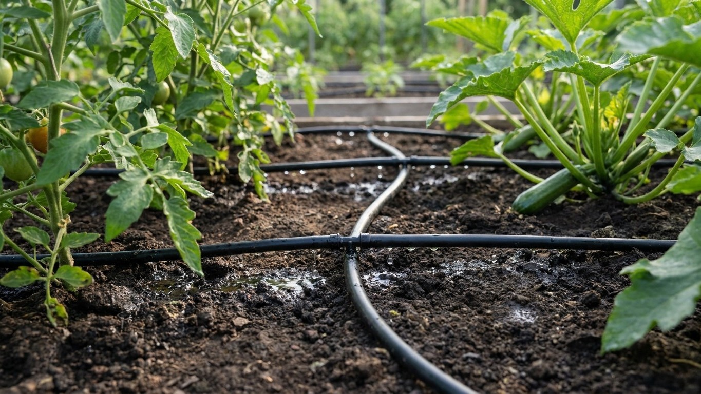Système goutte à goutte pour potager : installation et avantages pour vos légumes