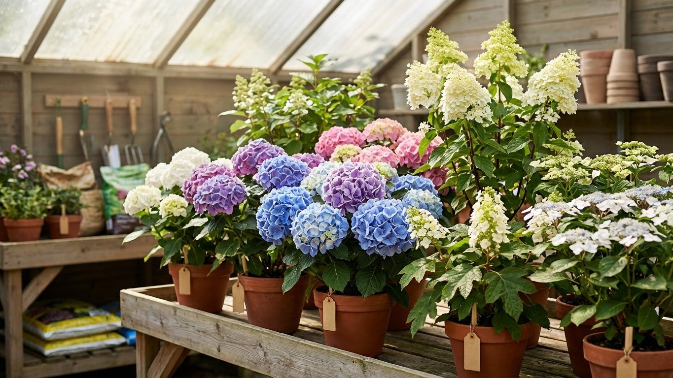 Variétés d'hortensias : panorama complet pour choisir le bon arbuste