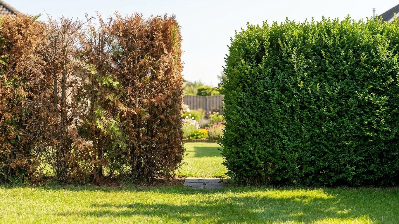 Alternatives au thuya pour haie de jardin : espèces plus résistantes et esthétiques