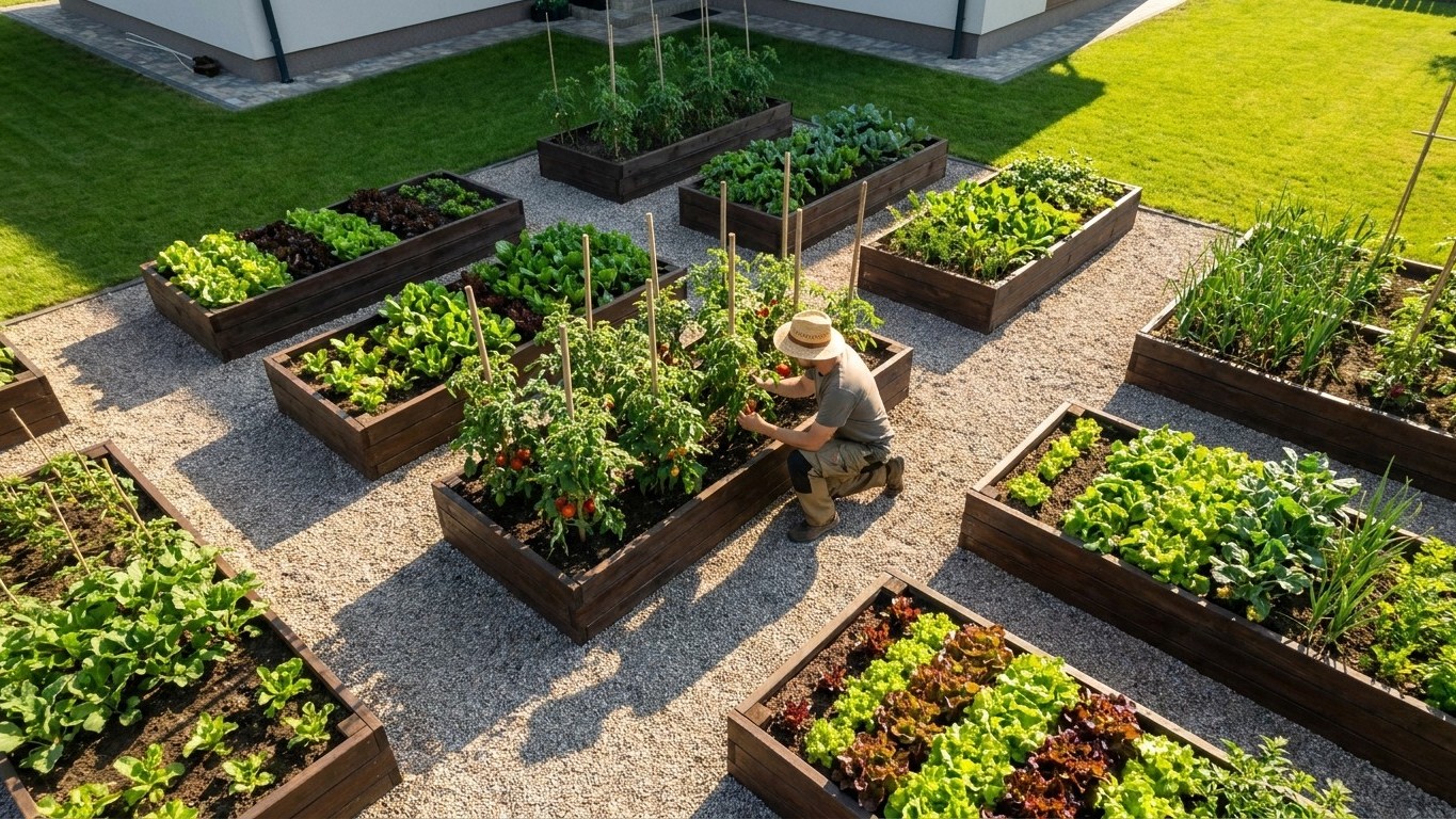 Aménager un potager : conception, organisation et choix du bon emplacement