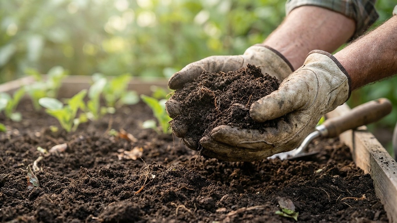 Amender le potager avant plantation : le bon timing et les bons matériaux