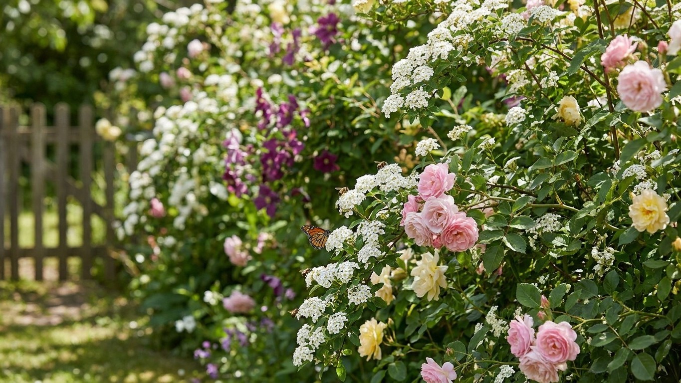 Arbuste pour haie fleurie : les meilleures espèces pour un jardin coloré