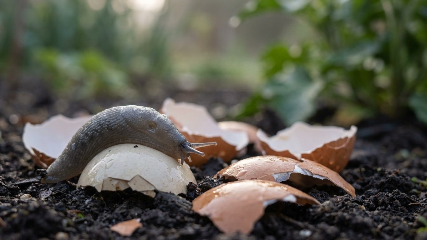 « Arrête avec tes coquilles d'œufs » : un maraîcher m'a filmé ce que font vraiment les limaces dessus à 6 h du matin