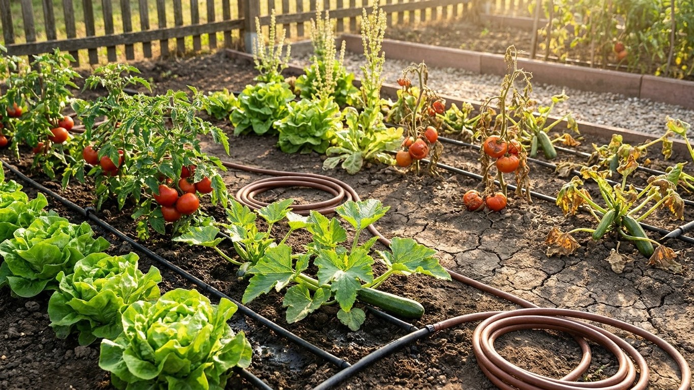 Arroser le potager pendant les vacances : solutions pour ne pas tout perdre