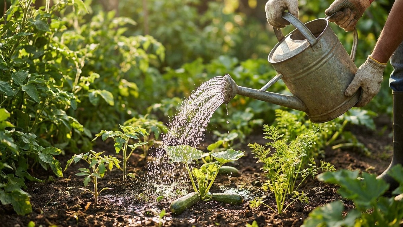 Arrosage du potager : techniques, fréquences et systèmes pour ne jamais manquer d'eau