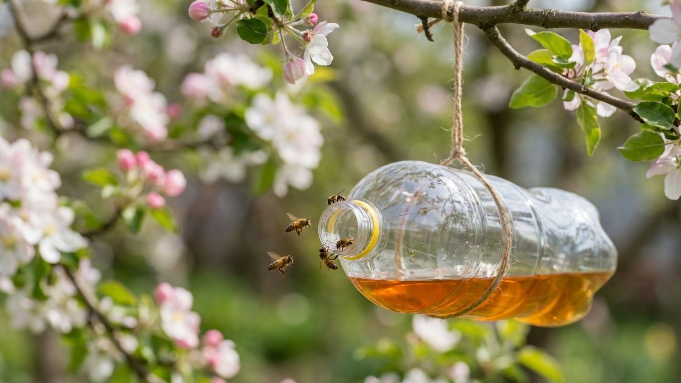 Ce piège à frelons que tout le monde accroche en mai est en train de vider votre jardin de ses meilleurs alliés
