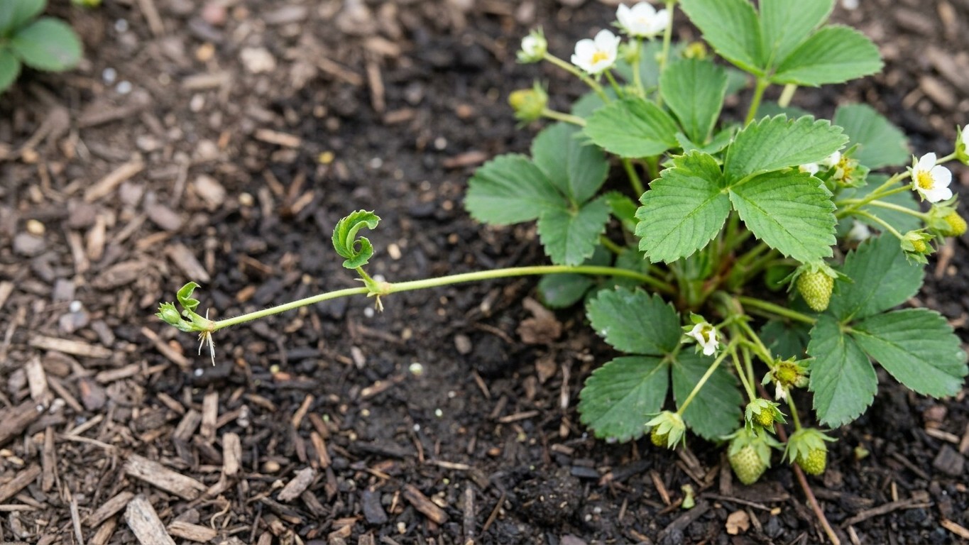 Ces tiges rampantes que vous laissez filer au pied de vos fraisiers en mai leur volent chaque gramme de sucre destiné aux ...