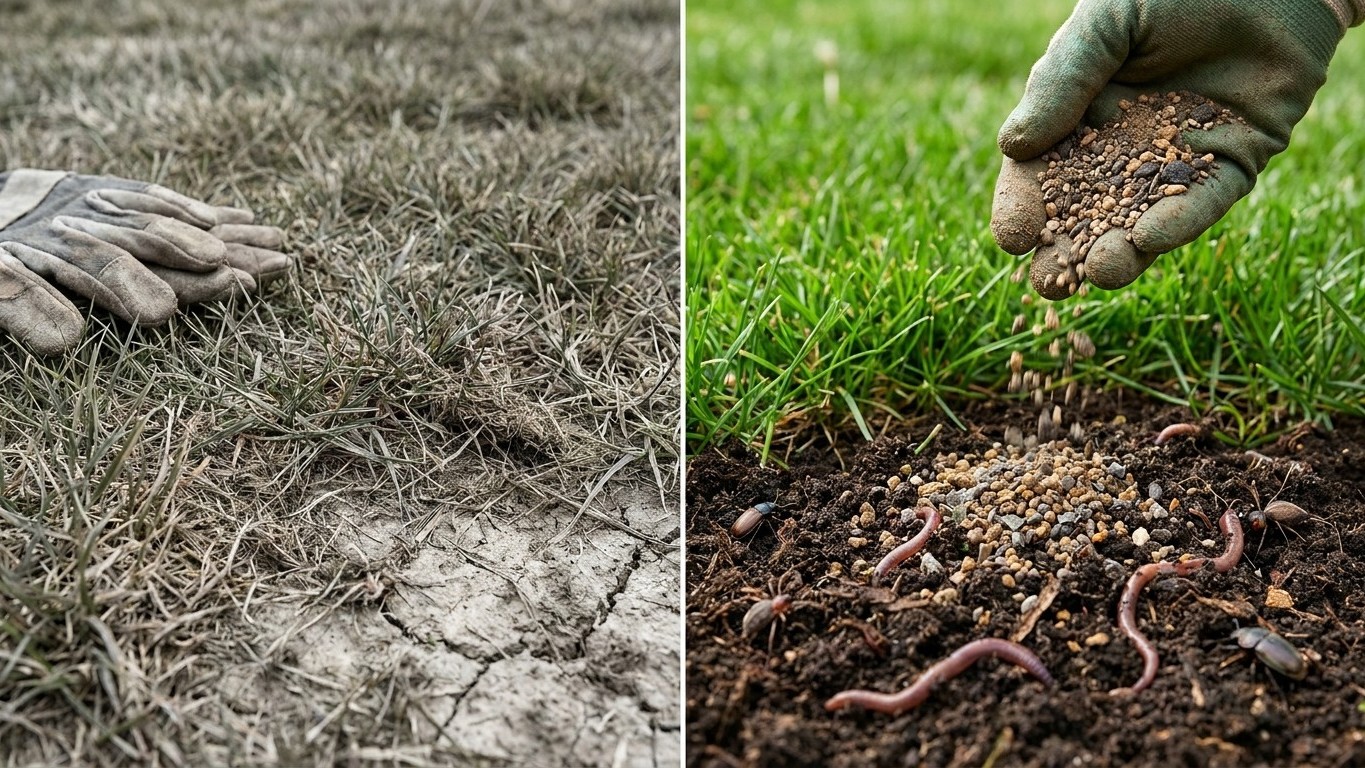 Engrais gazon biologique : les meilleures solutions naturelles pour fertiliser sa pelouse