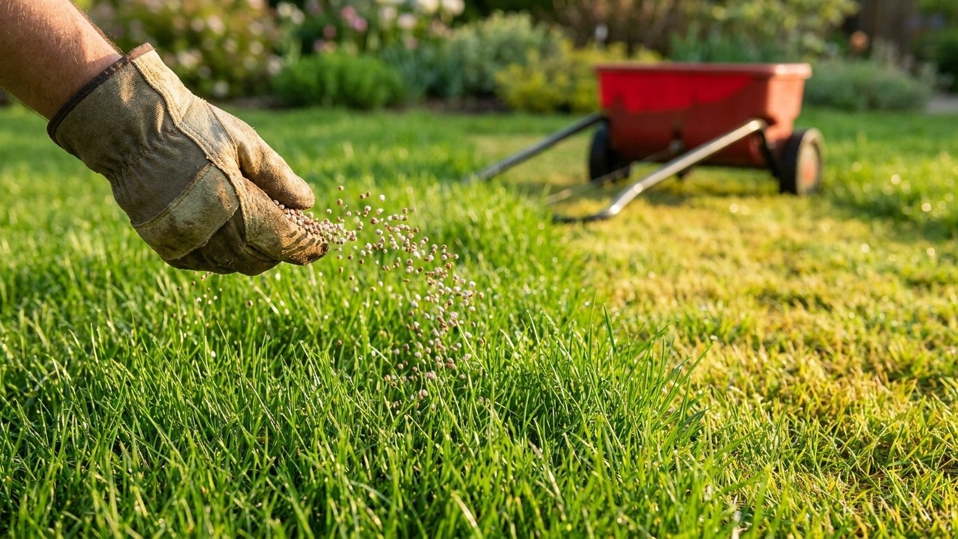 Fertilisation du gazon : quel engrais choisir et quand l'appliquer ?