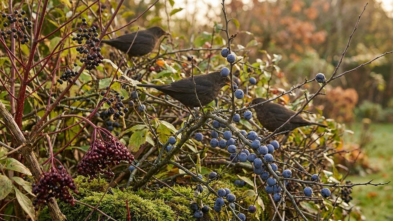 Haie fruitière sauvage : mélanger comestible et ornement pour un jardin utile