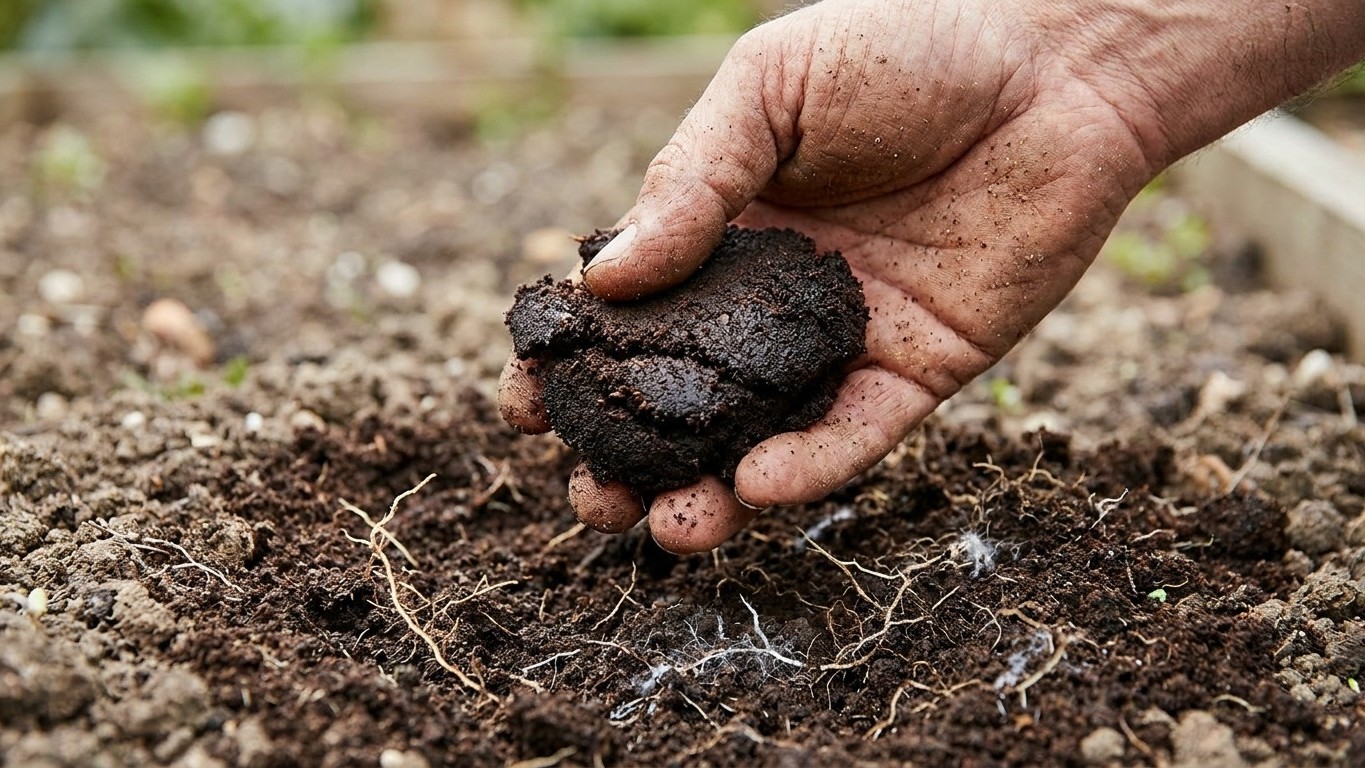 J'ai épandu du marc de café pendant des mois : en arrachant mes plants, ce que j'ai trouvé dans la terre m'a coupé l'envie...