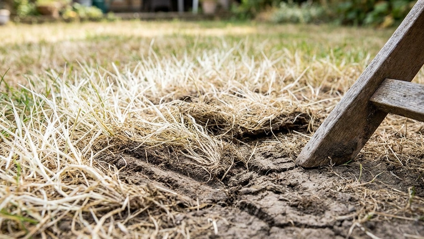 J'ai posé mon salon de jardin sur la pelouse le 1er mai : en 4 jours, ce qui s'est passé sous les pieds m'a forcé à tout d...