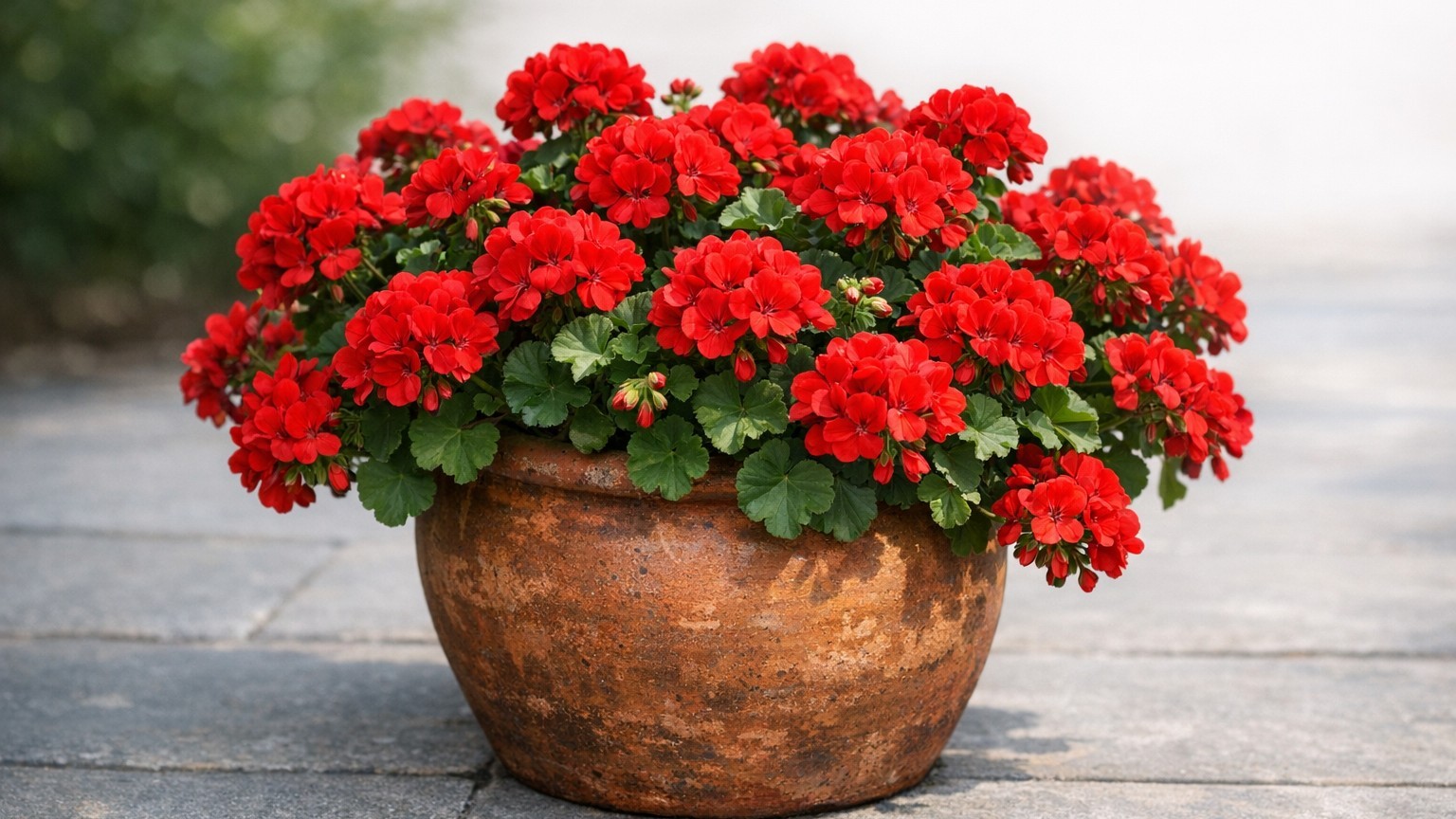 J'ai posé un pot de géraniums sur ma terrasse sans y croire : une semaine après, mes voisins sont venus sonner pour savoir...