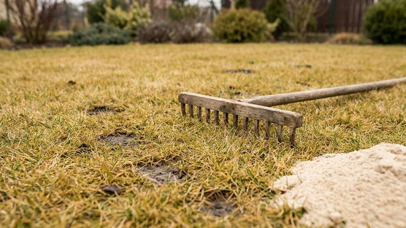 J'ai recouvert ma pelouse de sable comme un greenkeeper de golf : trois semaines plus tard, je ne marchais plus sur le mêm...