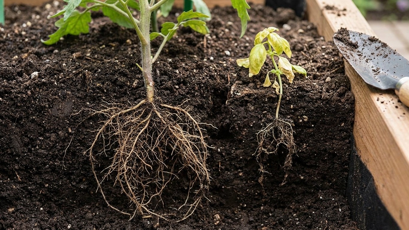 J'ai toujours semé mon basilic au pied des tomates comme tout le monde : quand il a stagné à 5 cm, j'ai enfin compris ce q...