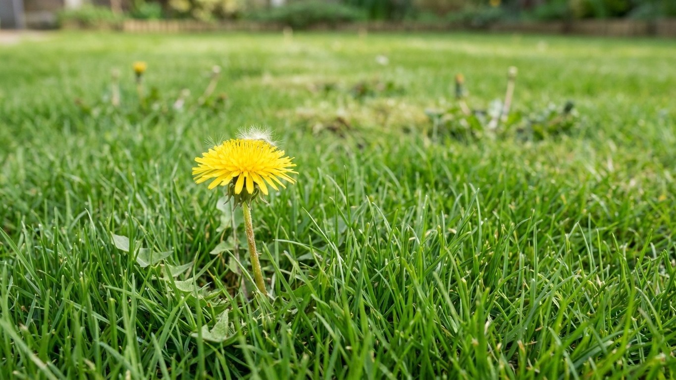 Mauvaises herbes et nuisibles dans le gazon : identifier et traiter efficacement