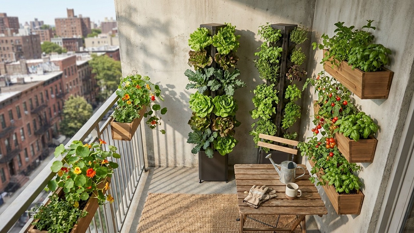 Potager vertical : cultiver des légumes en hauteur même sans jardin