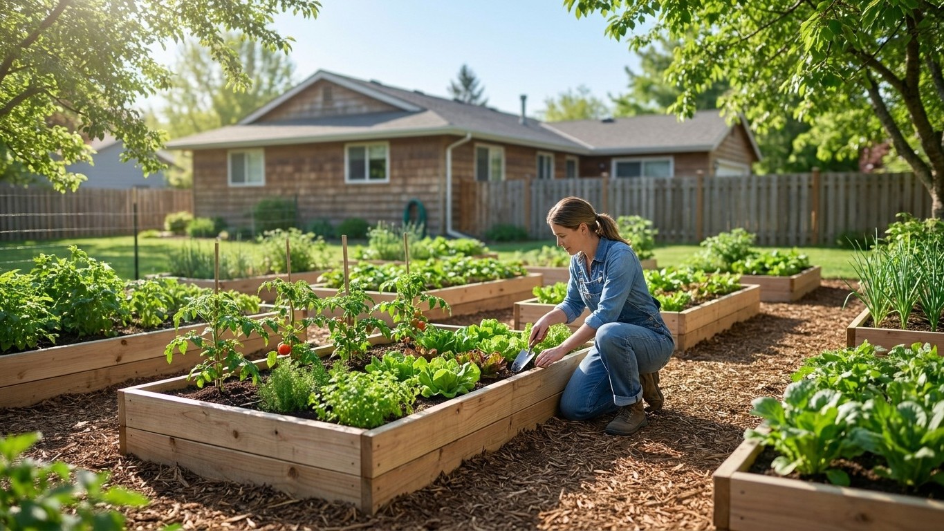 Quelle taille pour un potager familial : dimensionner son jardin selon ses besoins réels