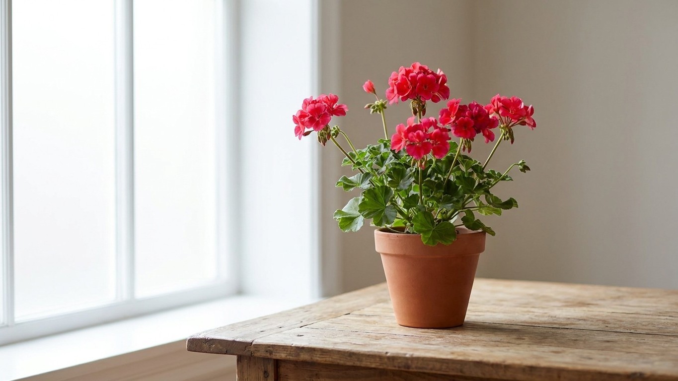 Vos géraniums rentrés fleurissent 3 fois moins qu'avant : cette erreur d'automne que presque tout le monde fait sans le sa...