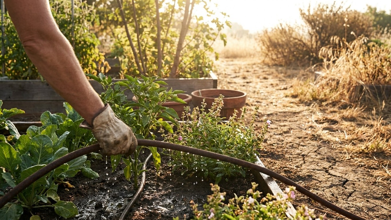 Arrosage jardin sécheresse : toutes les techniques pour économiser l'eau sans sacrifier vos plantes