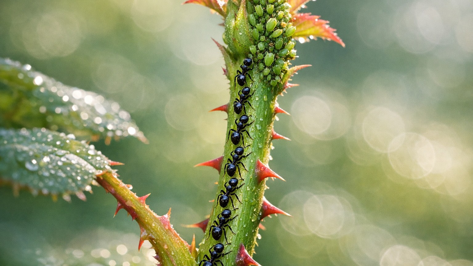 Chaque matin, de nouveaux pucerons sur mes rosiers pourtant traités : ce n'était pas le produit mais cet insecte auquel pe...