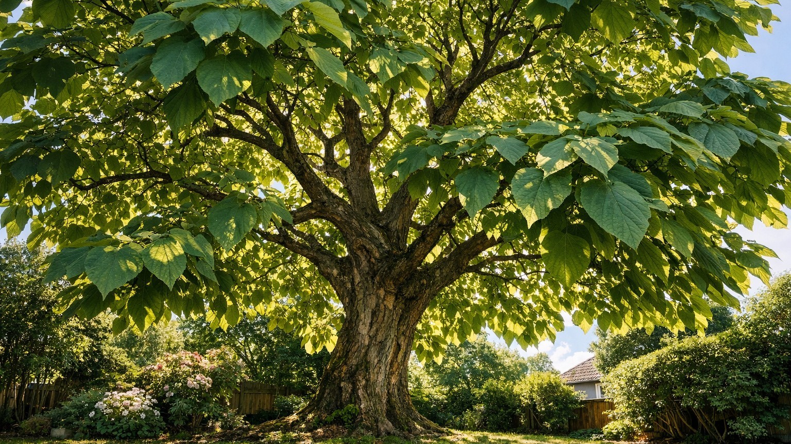 Fini les parasols qui se renversent au moindre vent : en 2026, les paysagistes plantent tous cet arbre qui fait de l'ombre...