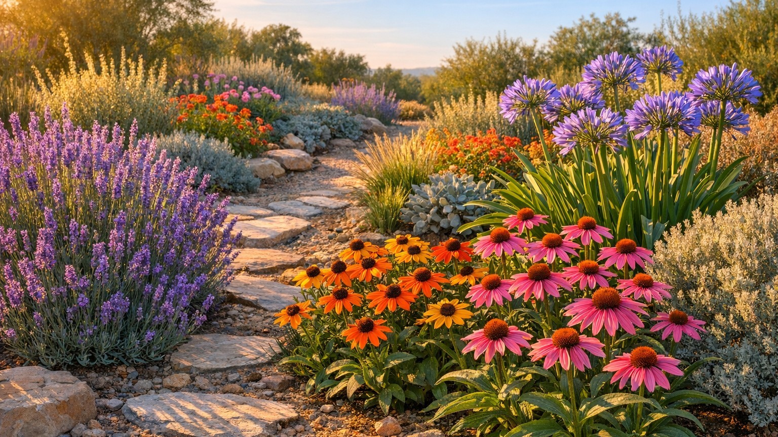 Fleurs résistantes à la sécheresse : 20 variétés colorées pour un jardin sec et fleuri