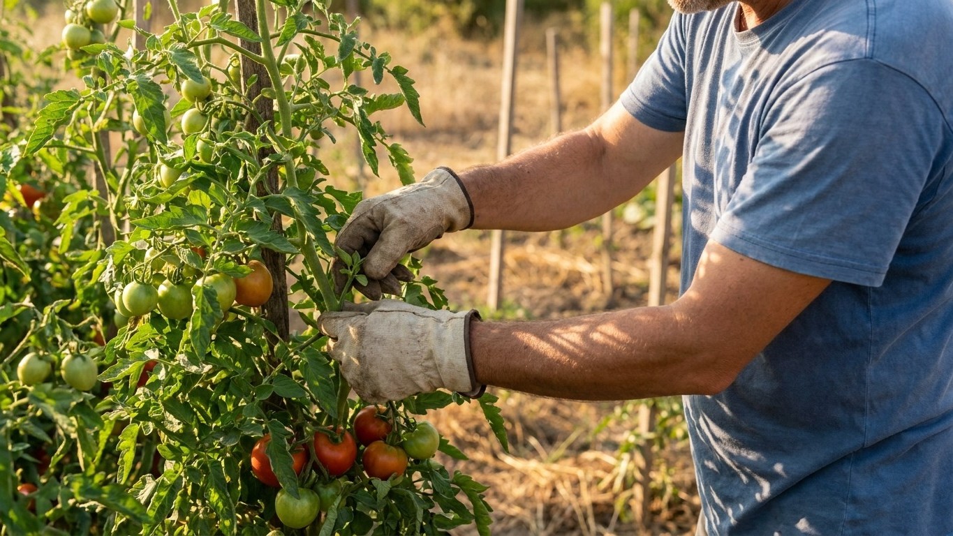 J'ai toujours coupé les gourmands de mes tomates en plein après-midi : le jour où un maraîcher m'a montré la bonne heure, ...