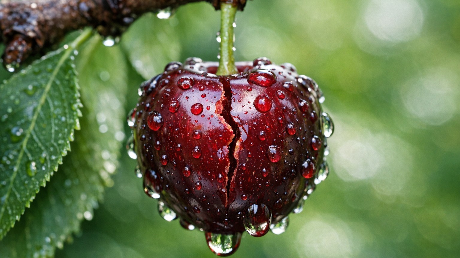 J'ai toujours laissé mes cerises sur l'arbre après une averse de juin : le jour où elles ont toutes éclaté, j'ai compris m...