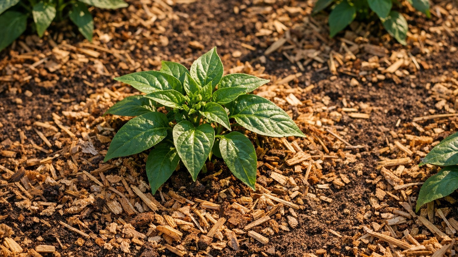 J'arrosais mes plants tous les soirs en été : depuis que j'ai posé cette couche au pied des pieds, je n'arrose plus qu'une...