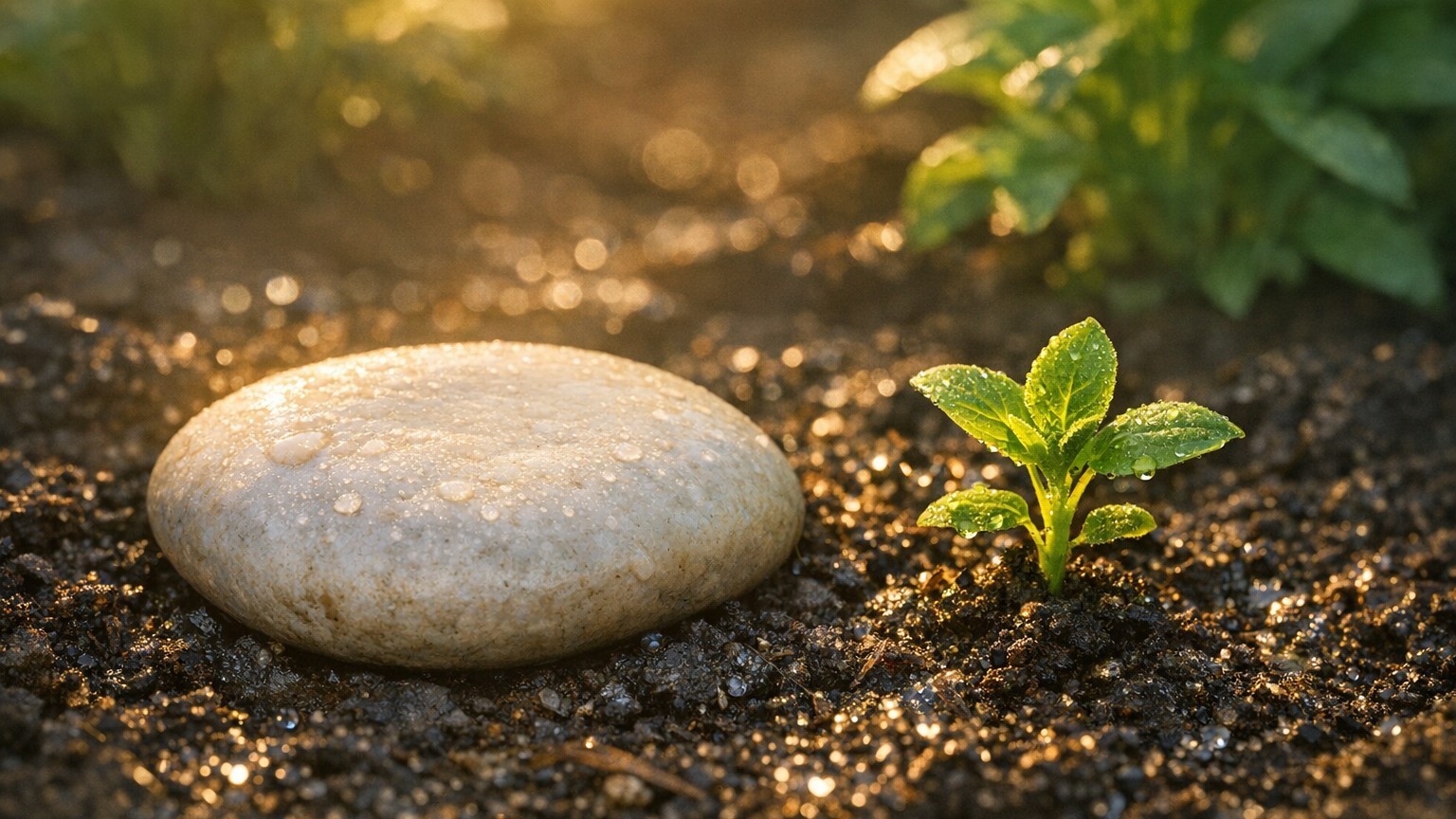 J'avais arrêté de poser des pierres plates dans mon jardin en croyant à une superstition : cet été de canicule m'a donné tort