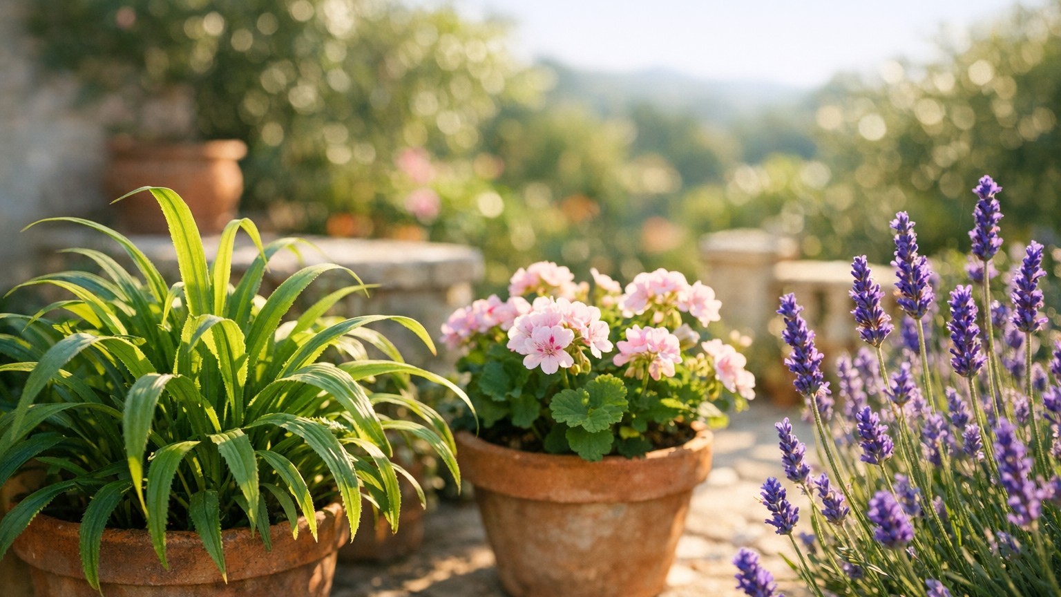 Je plantais des géraniums pour faire joli : depuis qu'un pépiniériste m'a montré ces 3 plantes précises, les moustiques ti...