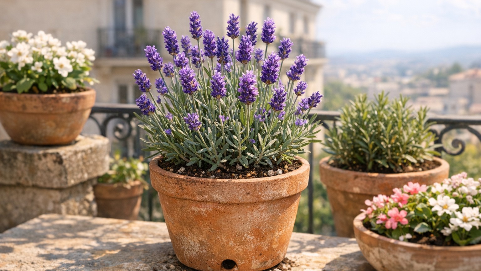 Lavande en pot : comment la planter et l'entretenir en contenant