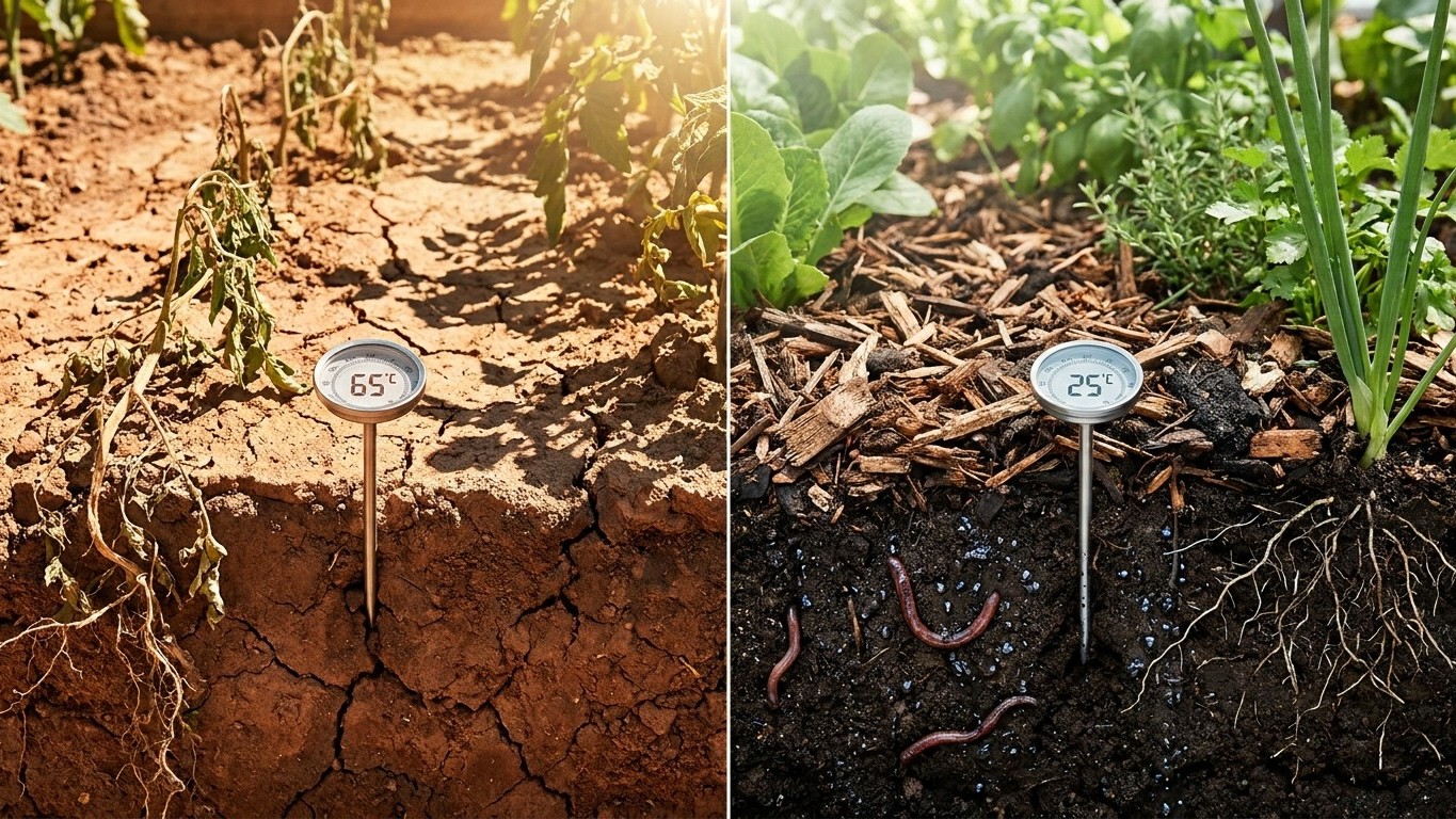 Paillage jardin sécheresse : quelle technique choisir pour retenir l'humidité du sol ?