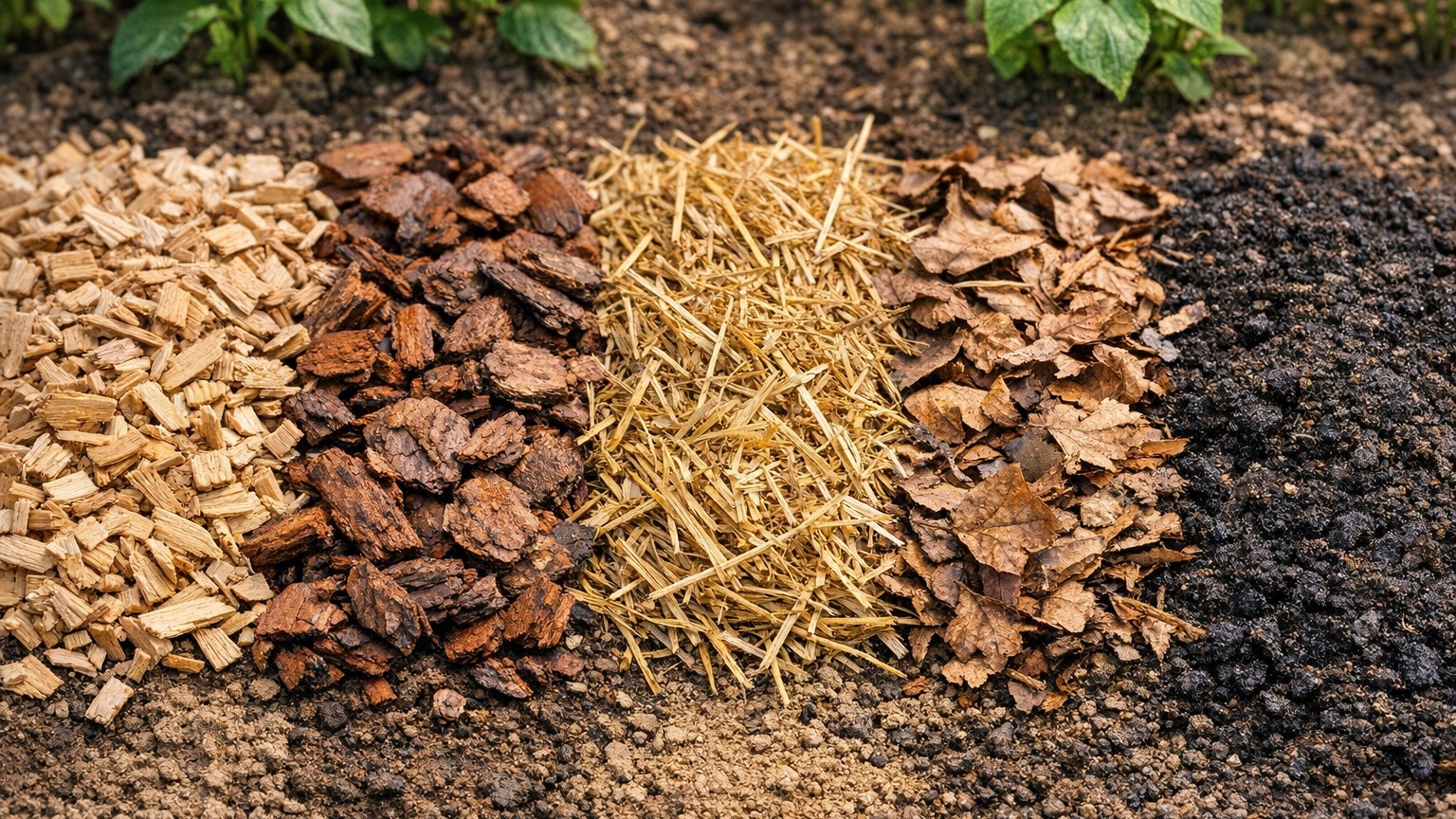 Paillage végétal : quelle matière organique choisir selon votre sol et vos plantes