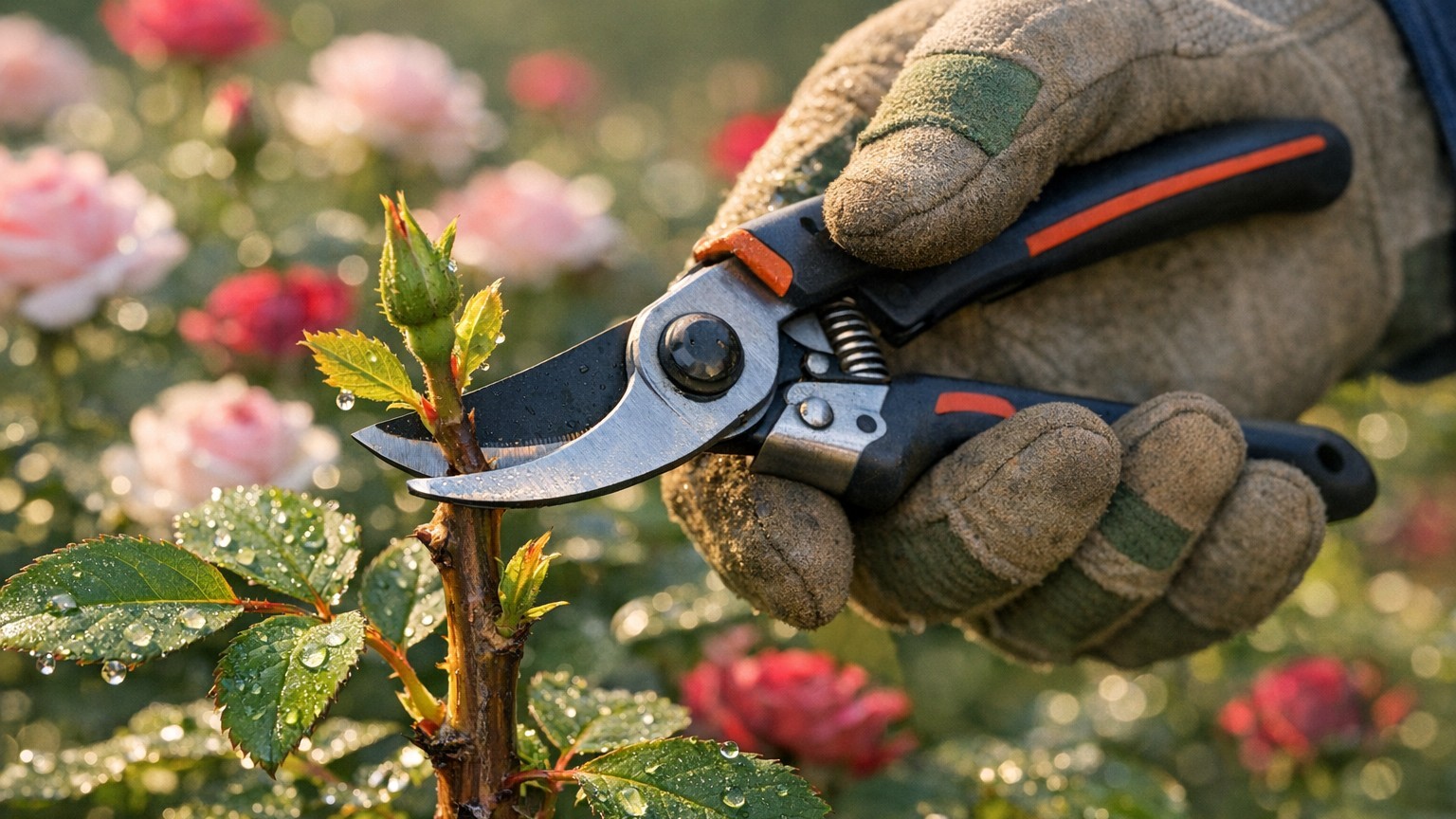 À quelle période tailler les rosiers : le calendrier idéal saison par saison