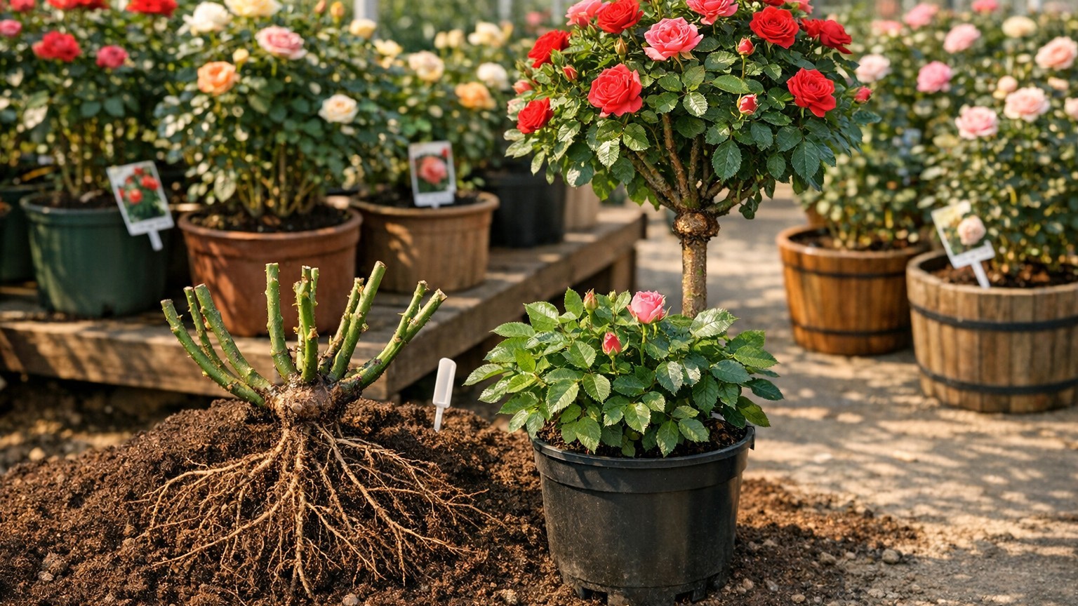 Pied de rosier : tout comprendre pour bien choisir et bien planter