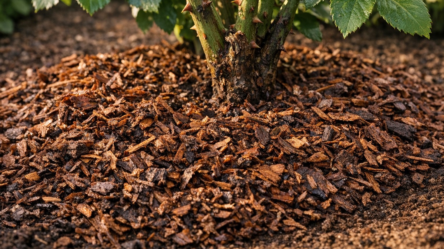 Quel paillage pour les rosiers : protéger les pieds et nourrir le sol