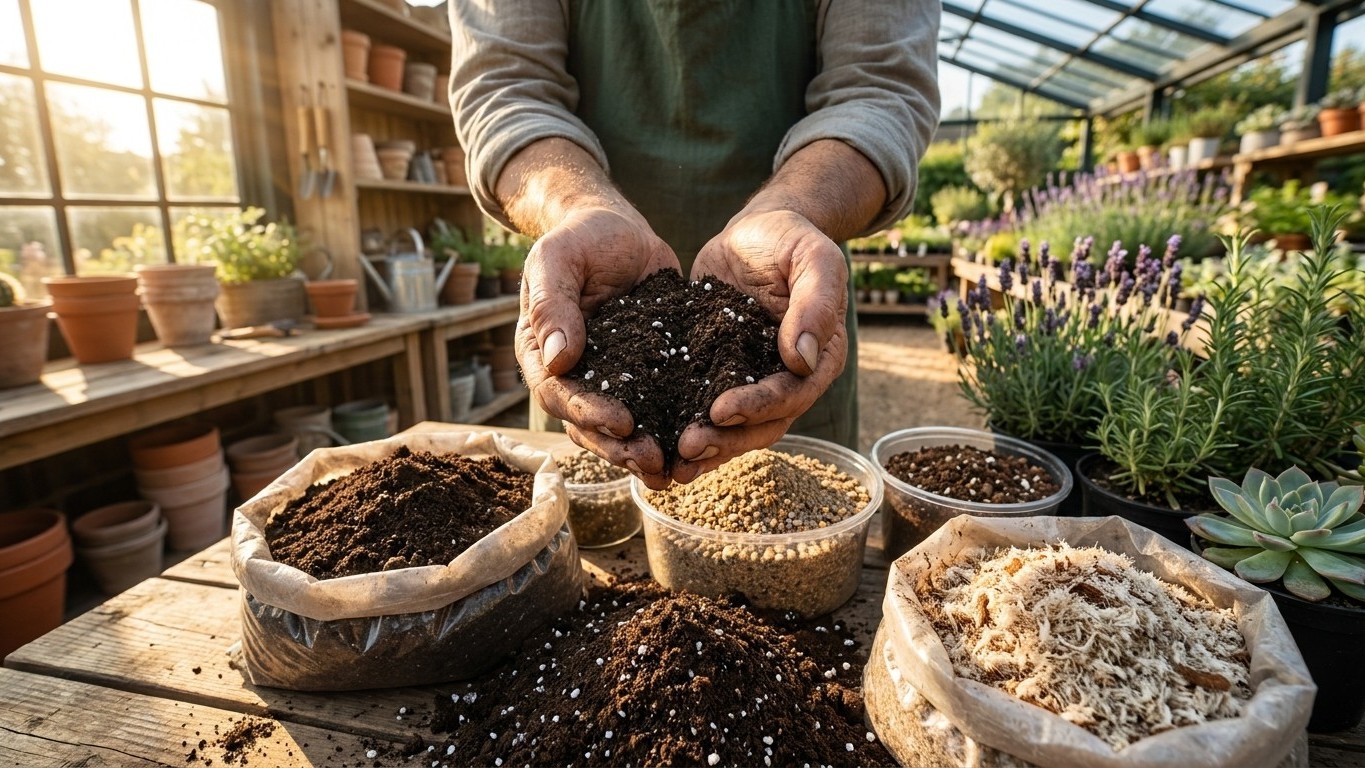 Terreau et substrat adaptés à la sécheresse : quels produits choisir pour vos plantations estivales ?