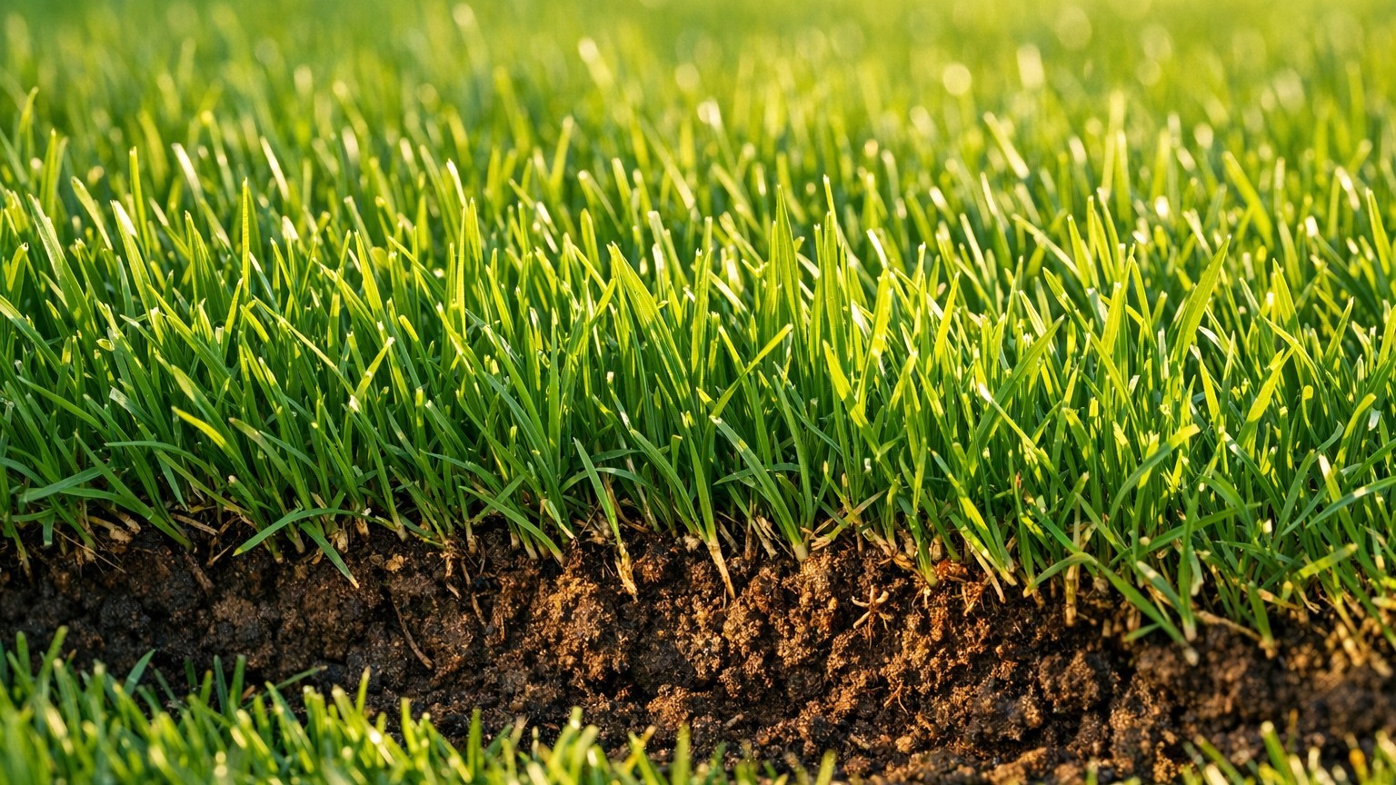 « Tu tonds ta pelouse à ras ? » : depuis qu'un voisin m'a montré le réglage à 8 cm, mon gazon reste vert tout l'été sans a...